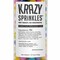 Krazy Sprinkles - Rainbow Pearl 8mm Beads (1/2 Cup, 1x Jar) for Cakes, Ice Cream & Cookies